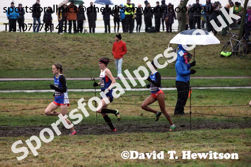 Senior womens Great Edinburgh Cross Country. Photo: David T. Hewitson/Sports for All Pics